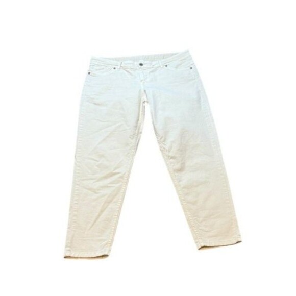 Poetry Pants - Poetry Cotton Blend Tapered Leg Pants Women's Size 12 - Minimalist - 27" Inseam